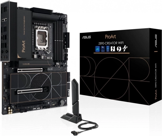ASUS ProArt Z890 Creator WiFi – creator motherboard with Thunderbolt 5, 10G LAN and Wi‑Fi 7
