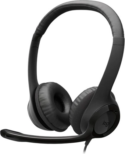Logitech H390 USB headset with microphone and noise cancellation