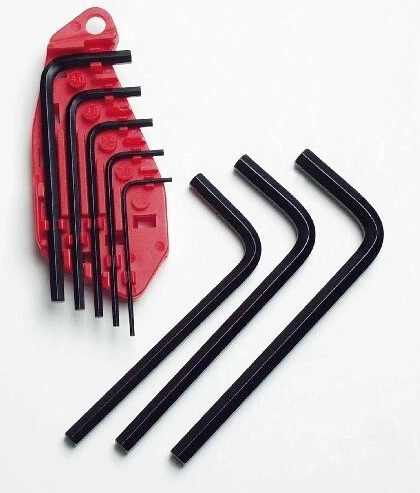 Šešiakampių raktų (imbusų) rinkinys 1,5–6 mm, 8 dalių STANLEY