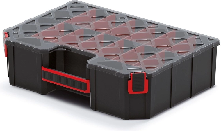 Aukštas organizatorius TAGER CARBO PLUS su pertvaromis 390 × 284 × 105 mm