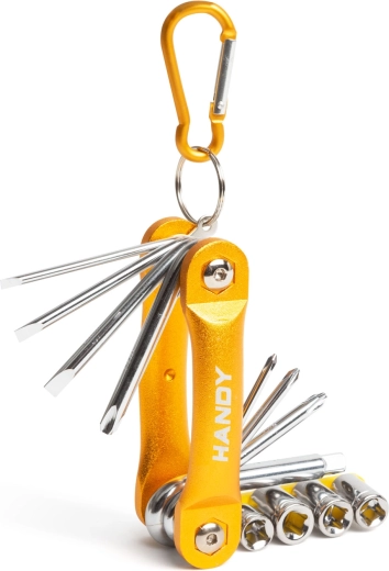Compact Handy 11-in-1 Screwdriver and Socket Wrench Set