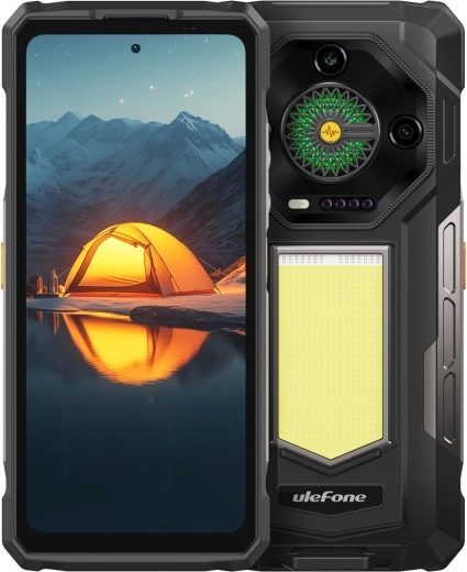 Ulefone Armor 33 itin atsparus išmanusis telefonas 6,95" FHD+ 120 Hz, 25 500 mAh, 12+512 GB