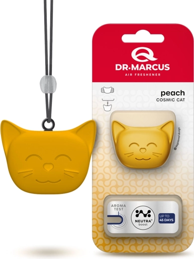 Dr. Marcus Cosmic Cat automobilio oro gaiviklis, persikų kvapo