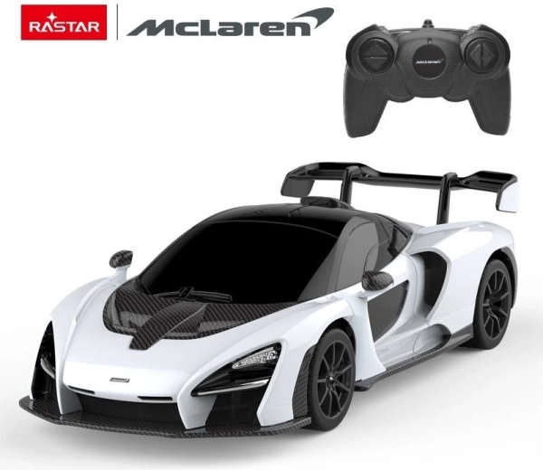 RC automobilis McLaren Senna Rastar 1:24 baltas - 1 vnt.