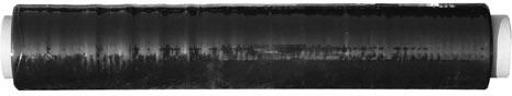 Hand stretch film black 500 mm × 20 µm, 2.4 kg