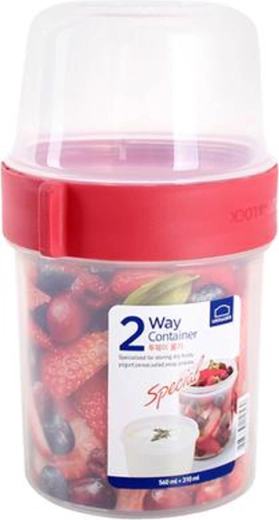 Lock&Lock 2-in-1 Food Container 560 ml + 310 ml