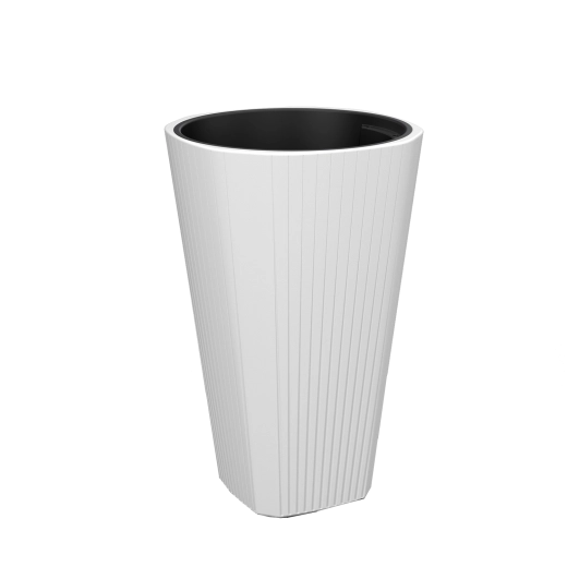 Muza Planter 39 cm white with insert
