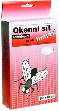 Savaime lipnus lango tinklelis nuo vabzdžių 150 × 90 cm iš stiklo pluošto