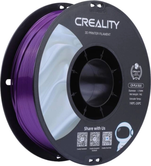 PLA filamentas Creality CR-Silk violetinis 1,75 mm