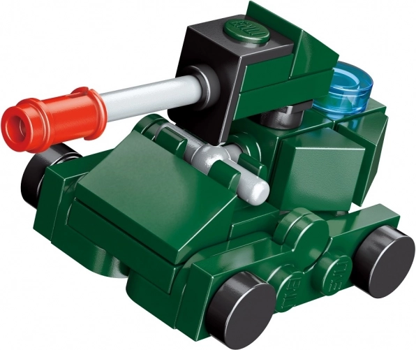 QMAN mini konstruktorius 3in1 tankas