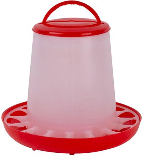 Poultry feeder 1.5 kg plastic with hanging option