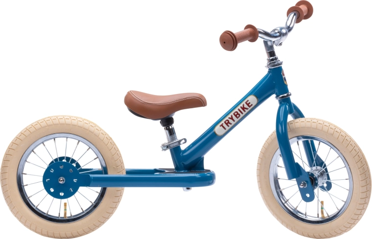 Trybike mėlynas vaikiškas balansinis dviratis