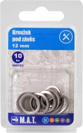 Distanciniai žiedai po vyriu 12 mm (10 vnt.)