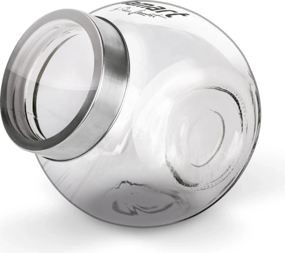 Set of Lamart Buck Glass Jars, 2 pcs, 1500 ml