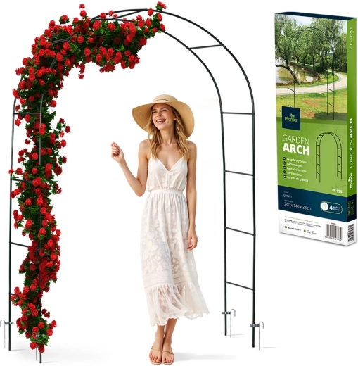 Garden metal pergola arch 240 cm