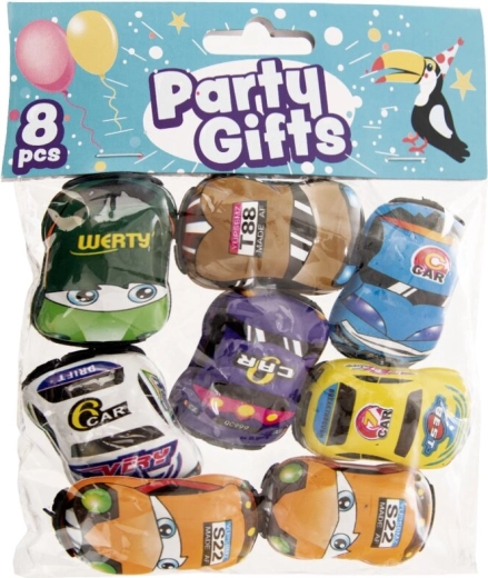 Vaikiškų automobiliukų rinkinys, MIX, 8 vnt., 5,5 cm