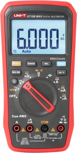 Uni-T UT15B MAX True RMS Digital Multimeter