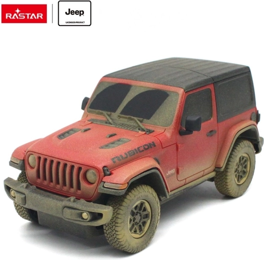 Jeep Wrangler Rubicon remote-controlled 1:24 Rastar (Muddy version) - 1 piece