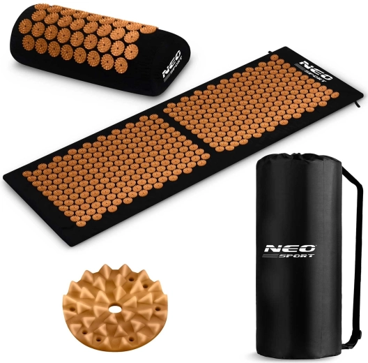 Neo Sport acupressure spike mat black-gold