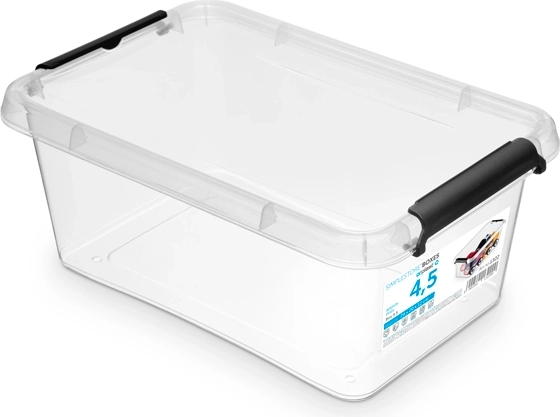 Simplestore laikymo dėžė su dangčiu 29 × 20 × 12 cm (4,5 l)