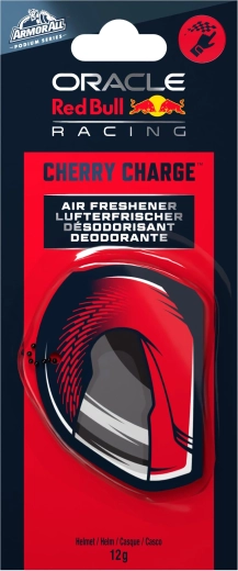 Automobilio oro gaiviklis Armor All Oracle Red Bull Racing Cherry Charge – šalmo formos pakabukas