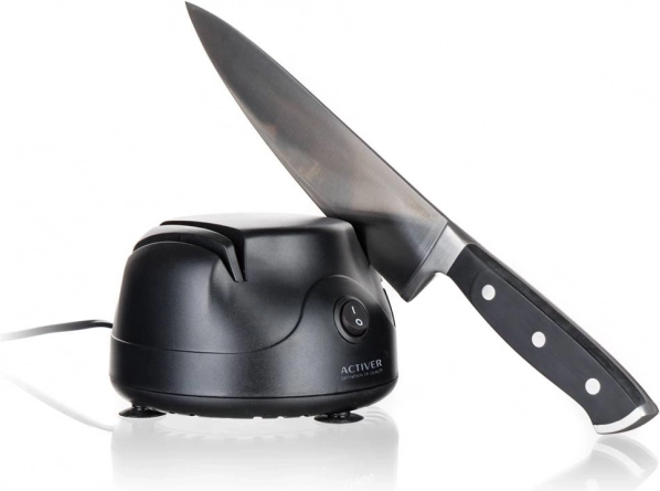 Elektrinis peilių galąstuvas 60 W, 14 cm, juodas