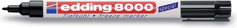 Freezer marker edding 8000, black