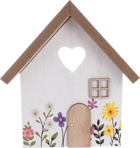 Wooden decorative house Meadow 14 × 3 × 15 cm