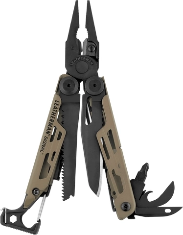 Leatherman Signal coyote tan daugiafunkcis įrankis, 19 funkcijų