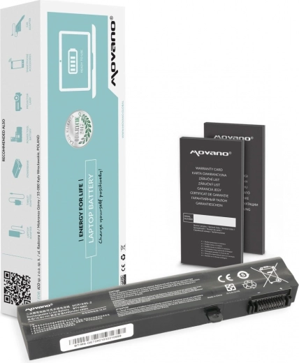 Battery for MSI CX62/GE62/GE72/GL72/PE70 laptops 4400 mAh (48 Wh) Movano