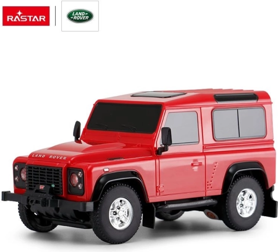 Rastar Land Rover Defender RC car 1:24 red - 1 piece