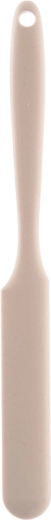 Kitchen scraper with silicone working part and metal handle 24.5 cm, beige