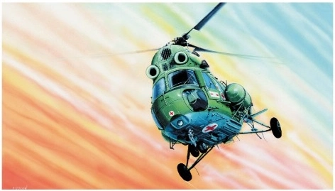 Sraigtasparnio modelis MIL MI-2 Kliklak