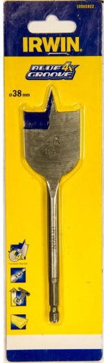 IRWIN Blue Groove Flat Wood Bit 38 mm