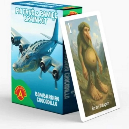 Piotruś Cards Brainrot – Bombardiro Crocodillo