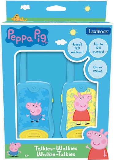 Vaikiški racijos PEPPA PIG su veikimo nuotoliu iki 120 m