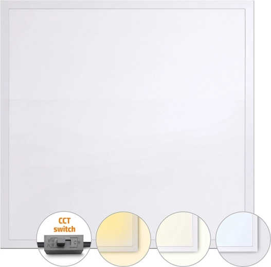 Solight LED panelė (backlit) CCT 36 W 60×60 cm balta
