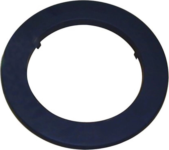 Flue Rose 125 mm, thickness 1.0 mm, black