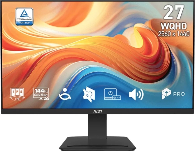 Monitor MSI Pro MP273Q E14 27" WQHD 144 Hz black