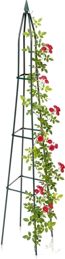 Vilde garden obelisk for climbing plants, green, 190 cm