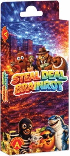Steal Deal Brainrot šeimos kišeninis kortų žaidimas