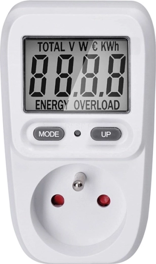 Solight digital electricity consumption meter