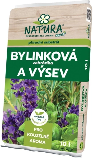 Substratas prieskoninių žolelių darželiui 10 l NATURA