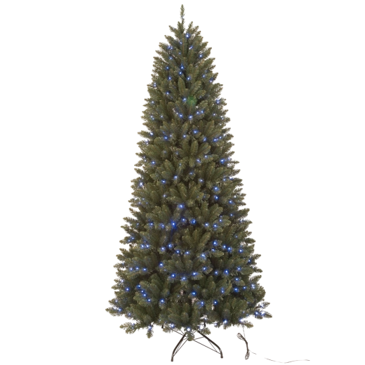 Artificial Christmas tree 210 cm green smart LED multicolor - 1 piece