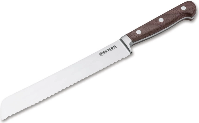 Böker Heritage bread knife 20.5 cm with walnut wood handle