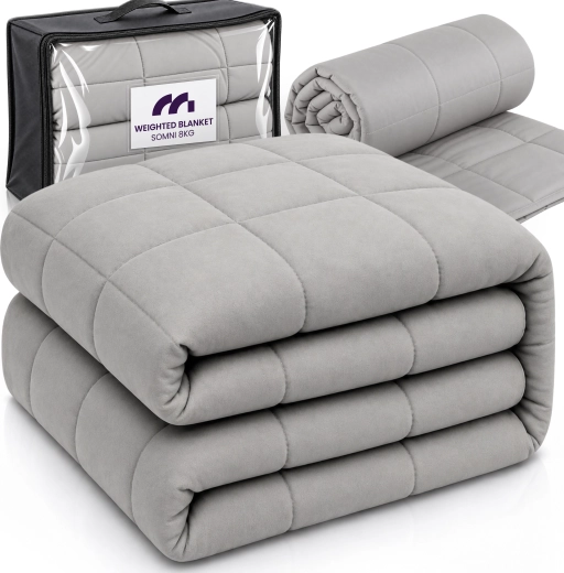 SOMNI Weighted Blanket 8 kg 150 × 200 cm