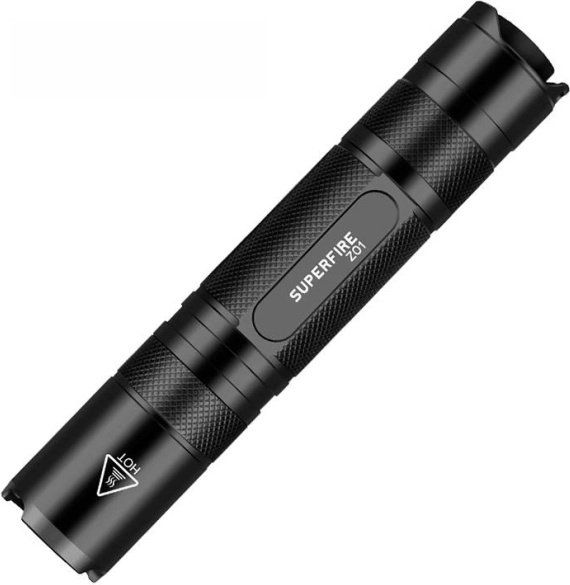 UV žibintuvėlis Superfire 365 nm su USB įkrovimu
