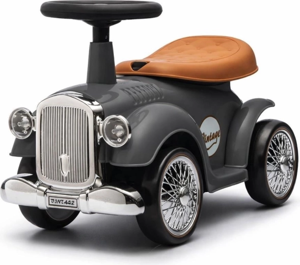 Vaikiška balansinė mašinėlė Baby Mix Retro pilka