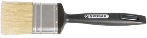 Flat paint brush 2" ERGO with scraper