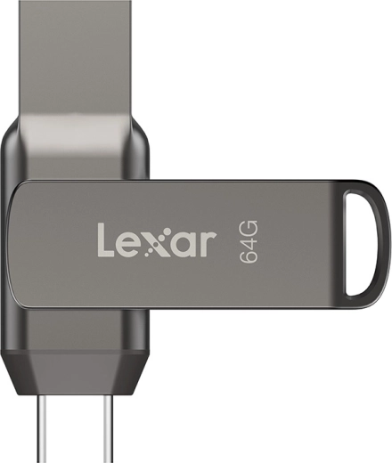 Flash Drive Lexar JumpDrive D400 Dual USB‑C and USB‑A 64 GB (USB 3.1)